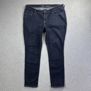 Old Navy Womens Curvy Profile Mid Rise Jeans Size 14 Short